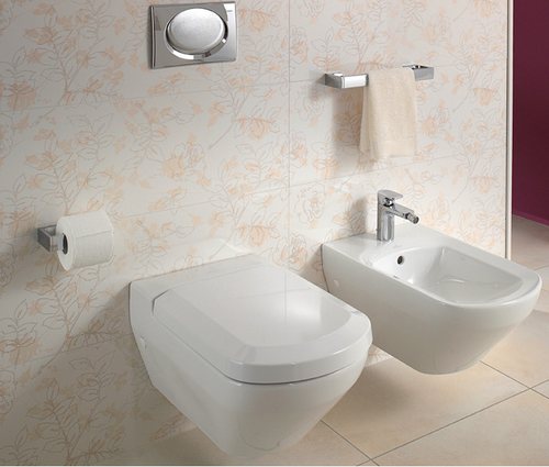 VILLEROY & BOCH SENTIQUE WC sedátko, SoftClosing, alpská bílá 98M8S101 Obrázek - fotka