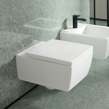 VILLEROY & BOCH MEMENTO WC sedátko, SoftClosing, alpská bílá 9M17S1R1 Obrázek - fotka