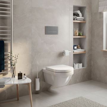 VILLEROY & BOCH ARCHITECTURA WC sedátko, SoftClosing, alpská bílá 9M83S101 Obrázek - fotka