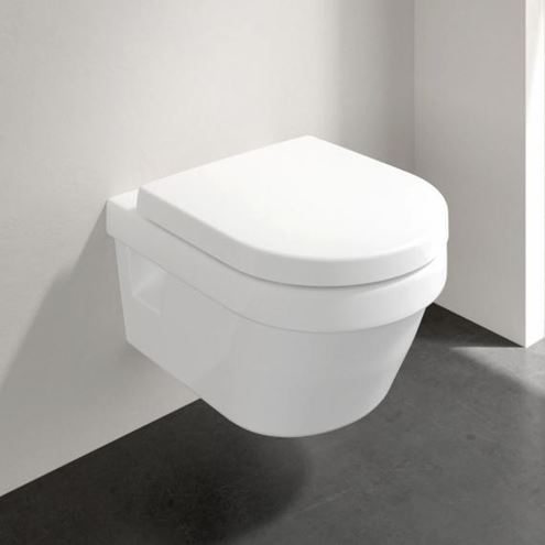 VILLEROY & BOCH VICARE WC sedátko, alpská bílá 9M51B101 Obrázek - fotka