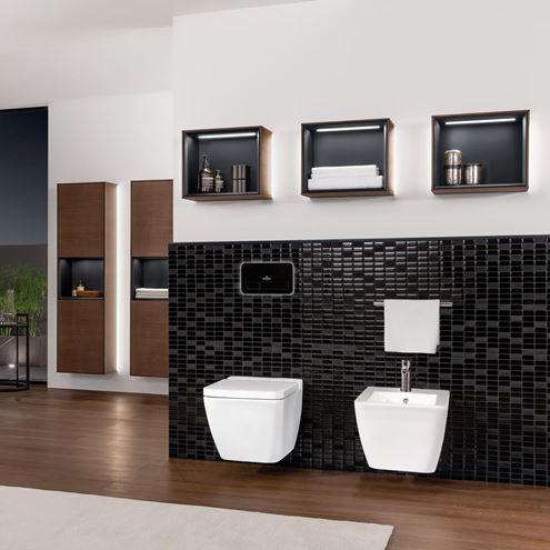 VILLEROY & BOCH FINION WC sedátko, SoftClosing, alpská bílá 9M88S1R1 Obrázek - fotka
