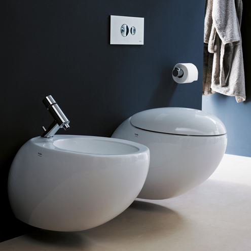 LAUFEN ILBAGNOALESSI ONE WC sedátko, SoftClose, bílá H8929710000001 Obrázek - fotka