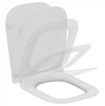 IDEAL STANDARD I.LIFE B WC sedátko Ultra Slim, SoftClose, bílá T500301 Obrázek - fotka