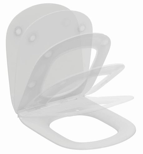 IDEAL STANDARD TESI WC sedátko Ultra Slim, SoftClose, bílá T352701 Obrázek - fotka