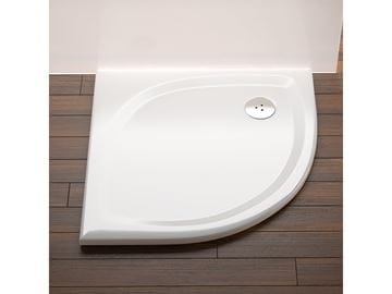 CONCEPT 100 sprchová vanička 80x80 cm, R500, litý mramor, bez nožiček XA23441101005 Obrázek - fotka