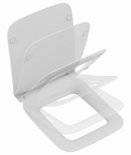 IDEAL STANDARD STRADA II WC sedátko Ultra Slim, SoftClose, bílá T360101 Obrázek - fotka