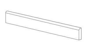 MARAZZI SISTEM T-GRANITI sokl 9,5x30 cm, mat, grigio scuro