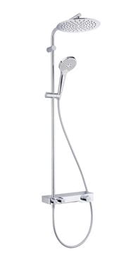 CONCEPT 200 sprchový set s termostatickou baterií, horní sprcha, ruční sprcha se 3 proudy, tyč, hadice, chrom PM10144/CO Obrázek - fotka
