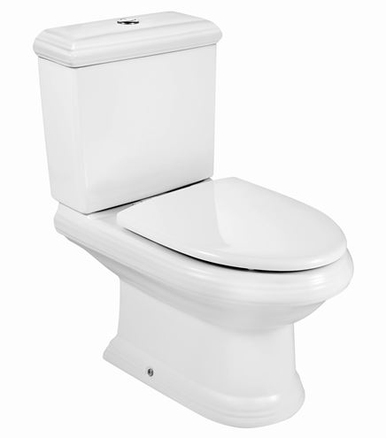 ROCA AMERICA WC sedátko, SoftClose, bílá A801492004 Obrázek - fotka