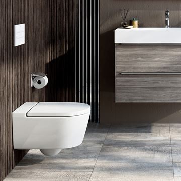 ROCA INSPIRA ROUND WC sedátko, SoftClose, bílá A80152200B Obrázek - fotka