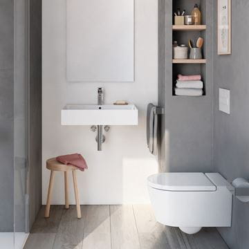 ROCA INSPIRA ROUND WC sedátko, SoftClose, bílá A80152200B Obrázek - fotka