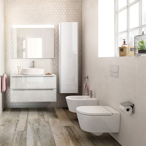 ROCA INSPIRA ROUND WC sedátko, SoftClose, bílá A80152200B Obrázek - fotka