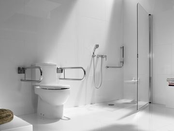 ROCA MERIDIAN WC sedátko, bezbariérové, bílá A801230004 Obrázek - fotka