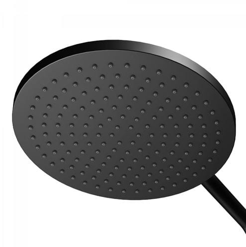 KEUCO PLAN BLUE sprchový set s termostatickou baterií, horní sprcha, ruční sprcha se 3 proudy, teleskopická tyč, hadice, matná černá 53926372321 Obrázek - fotka