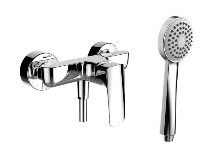 LAUFEN LAURIN sprchový set s baterií, ruční sprcha, hadice, chrom HF500750100600 Obrázek - Hlavní obrázek