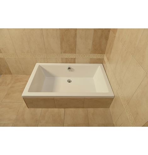 POLYSAN DEEP sprchová vanička 100x90 cm, akrylát, bez nožiček 72340 Obrázek - fotka