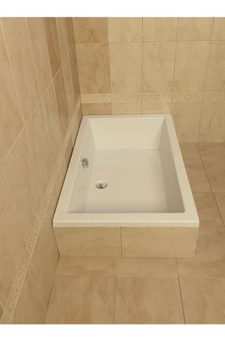 POLYSAN DEEP sprchová vanička 120x90 cm, akrylát, bez nožiček 72383 Obrázek - fotka