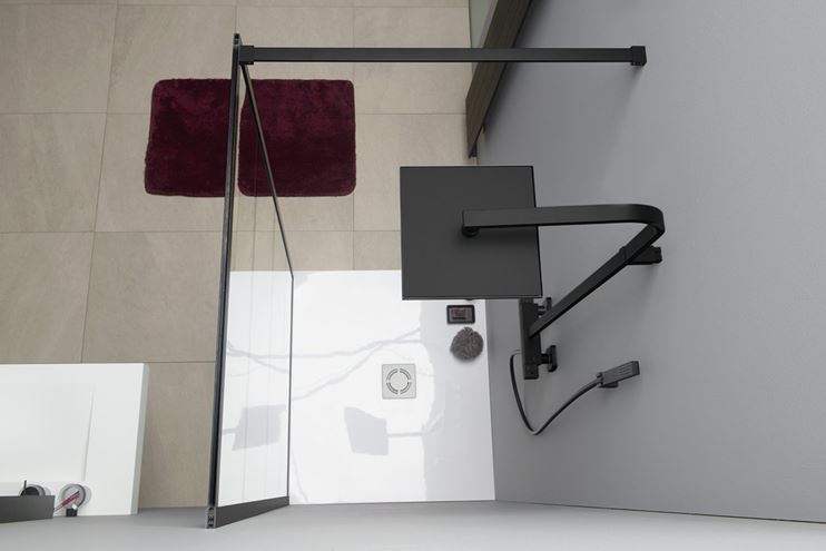 POLYSAN FLEXIA sprchová vanička 90x90 cm, litý mramor, bez nožiček 71546 Obrázek - fotka