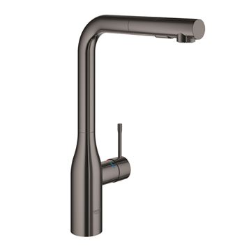GROHE ESSENCE NEW dřezová baterie, s vytahovací sprškou, hard graphite