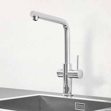 GROHE BLUE PROFESSIONAL dřezové elektronická baterie, s filtračním a chladícím zařízením, Bluetooth, napájení ze sítě, chrom 31347003 Obrázek - fotka