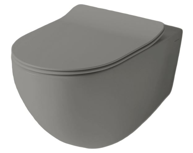ARTCERAM FILE 2.0 WC sedátko Slim, SoftClose, grey olive FLA014 15 Obrázek - fotka
