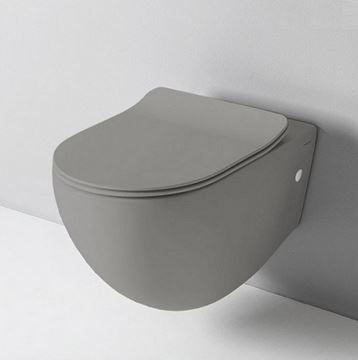 ARTCERAM FILE 2.0 WC sedátko Slim, SoftClose, grey olive FLA014 15 Obrázek - fotka
