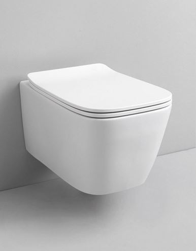 ARTCERAM A16 WC sedátko slim, SoftClose, lesklá bílá ASA001 01,71 Obrázek - fotka