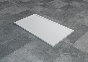 RONAL LIVADA W20AS sprchová vanička 80x100 cm, litý mramor, bez nožiček W20AS 080 100 04 Obrázek - fotka