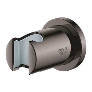 GROHE RAINSHOWER nástěnný držák ruční sprchy, Hard Graphite 27074A00 Obrázek - fotka