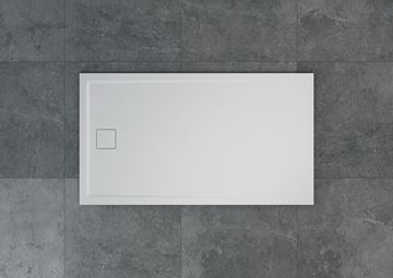 RONAL LIVADA W20AS sprchová vanička 90x140 cm, litý mramor, bez nožiček W20AS 090 140 04 Obrázek - fotka