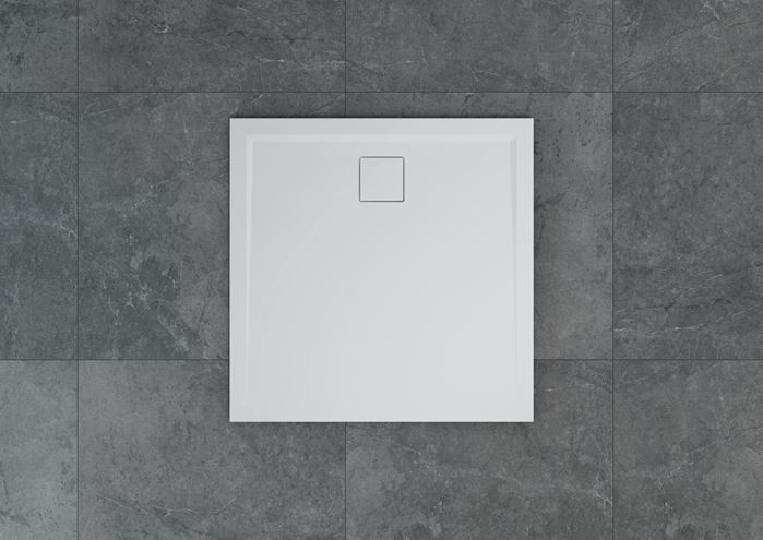 RONAL LIVADA W20Q sprchová vanička 80x80 cm, litý mramor, bez nožiček W20Q 080 04 Obrázek - fotka