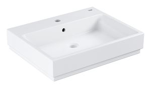GROHE CUBE CERAMIC umyvadlo 60 cm, s otvorem pro baterii a přepadem, PureGuard
