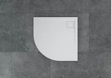 RONAL LIVADA W20R sprchová vanička 80x80 cm, R550, litý mramor, bez nožiček W20R 55 080 04 Obrázek - fotka