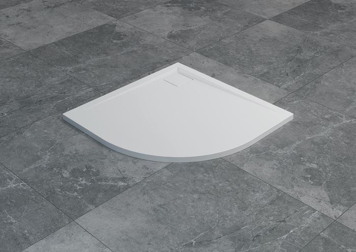 RONAL LIVADA W20R sprchová vanička 90x90 cm, R550, litý mramor, bez nožiček W20R 55 090 04 Obrázek - fotka