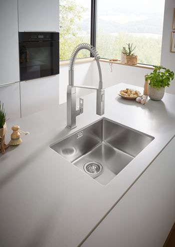 GROHE K700 60-S 54.4/44.4 1.0 nerezový dřez 550x450 mm 31574SD1 Obrázek - fotka