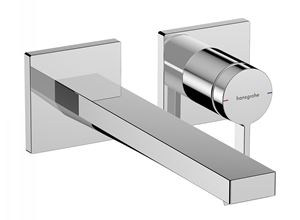 HANSGROHE TECTURIS E umyvadlová podomítková baterie, s odtokovou soupravou, EcoSmart+, chrom