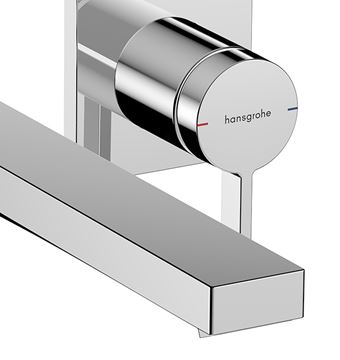 HANSGROHE TECTURIS E umyvadlová podomítková baterie, s odtokovou soupravou, EcoSmart+, chrom 73051000 Obrázek - fotka