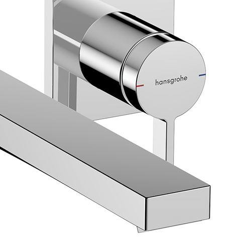 HANSGROHE TECTURIS E umyvadlová podomítková baterie, s odtokovou soupravou, EcoSmart+, chrom 73051000 Obrázek - fotka