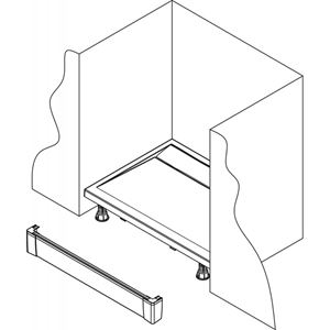 RONAL LIVADA PWII přední panel 80 cm, bílá