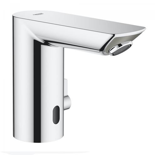 GROHE BAU COSMOPOLITAN E umyvadlová senzorová baterie s regulací teploty, napájení z baterie, Water Saving, chrom 36451000 Obrázek - Hlavní obrázek