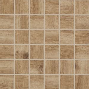 MARAZZI TREVERKHOME mozaika 30x30 cm, lepená na síti, mat, larice