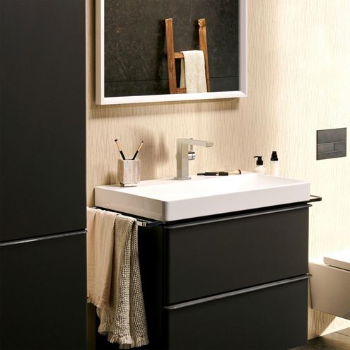 HANSGROHE TECTURIS E umyvadlová stojánková baterie, CoolStart, EcoSmart+, chrom 73021000 Obrázek - fotka