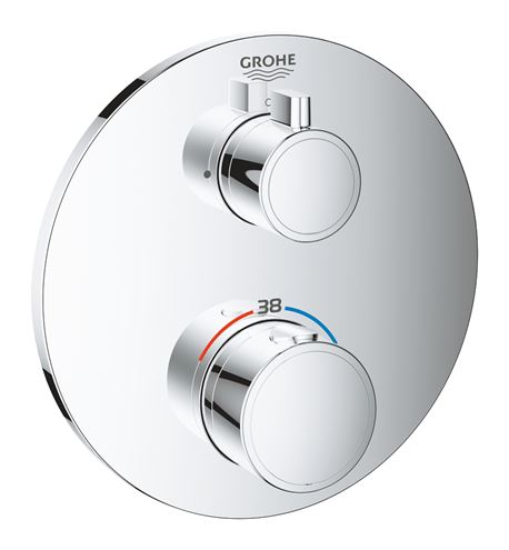 GROHE GROHTHERM sprchová podomítková termostatická baterie, chrom 24075000 Obrázek - Hlavní obrázek
