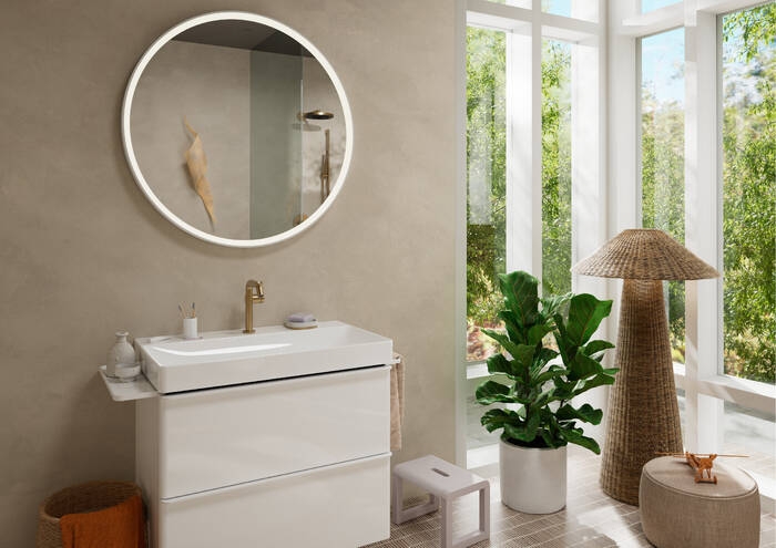 HANSGROHE PULSIFY S 1JET ruční sprcha, 1 proud, EcoSmart, broušený bronz 24125140 Obrázek - fotka