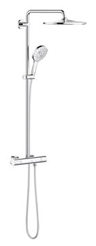 GROHE RAINSHOWER SMARTACTIVE 310 sprchový set s termostatickou baterií, horní sprcha, ruční sprcha se 3 proudy, tyč, hadice, chrom