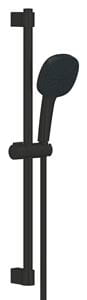GROHE TEMPESTA CUBE 110 sprchová souprava 3-dílná, ruční sprcha 110x110 mm, 2 proudy, hadice, tyč, Water Saving, matná černá