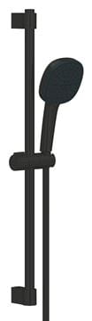 GROHE TEMPESTA CUBE 110 sprchová souprava 3-dílná, ruční sprcha 110x110 mm, 2 proudy, hadice, tyč, Water Saving, matná černá