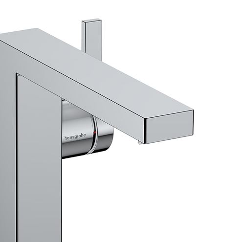 HANSGROHE TECTURIS E umyvadlová stojánková baterie, s odtokovou soupravou, CoolStart, EcoSmart+, chrom 73020000 Obrázek - fotka