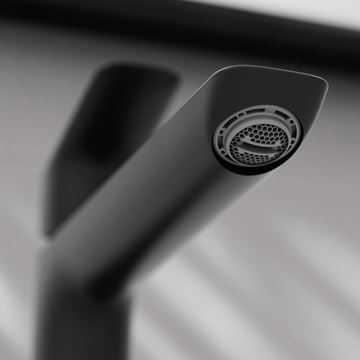 HANSGROHE LOGIS FINE 240 umyvadlová baterie, s odtokovou soupravou, matná černá 71257670 Obrázek - fotka