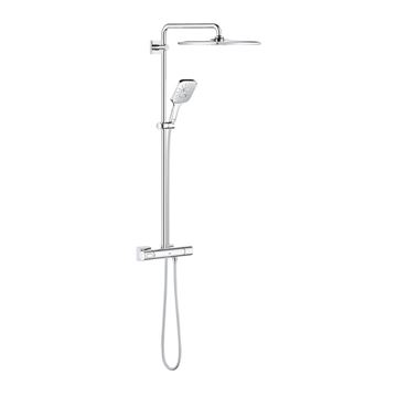 GROHE RAINSHOWER SMARTACTIVE 310 sprchový set s termostatickou baterií, horní sprcha, ruční sprcha se 3 proudy, tyč, hadice, chrom